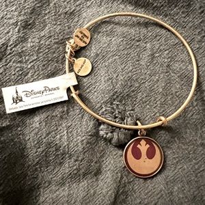 Alex and ani gold rebellion bracelet